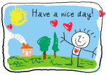 Have a nice day! Sa ai o zi buna!